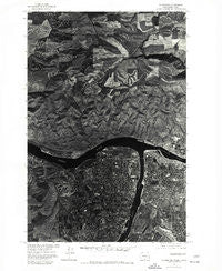 Clarkston Washington Historical topographic map, 1:24000 scale, 7.5 X 7.5 Minute, Year 1975