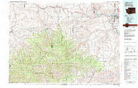 Clarkston Washington Historical topographic map, 1:100000 scale, 30 X 60 Minute, Year 1981