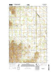 Clayton Washington Current topographic map, 1:24000 scale, 7.5 X 7.5 Minute, Year 2014