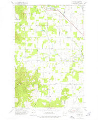 Clayton Washington Historical topographic map, 1:24000 scale, 7.5 X 7.5 Minute, Year 1973