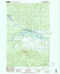 Cle Elum Washington Historical topographic map, 1:24000 scale, 7.5 X 7.5 Minute, Year 1984