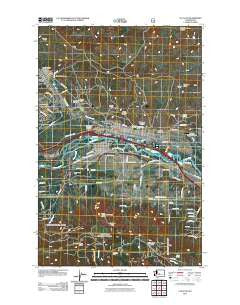 Cle Elum Washington Historical topographic map, 1:24000 scale, 7.5 X 7.5 Minute, Year 2011