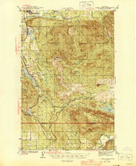 Clear Lake Washington Historical topographic map, 1:62500 scale, 15 X 15 Minute, Year 1944