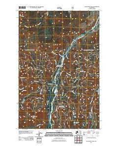 Clear West Peak Washington Historical topographic map, 1:24000 scale, 7.5 X 7.5 Minute, Year 2011