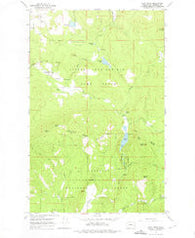 Cliff Ridge Washington Historical topographic map, 1:24000 scale, 7.5 X 7.5 Minute, Year 1964