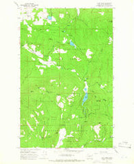 Cliff Ridge Washington Historical topographic map, 1:24000 scale, 7.5 X 7.5 Minute, Year 1964
