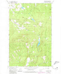 Cliff Ridge Washington Historical topographic map, 1:24000 scale, 7.5 X 7.5 Minute, Year 1964