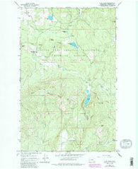 Cliff Ridge Washington Historical topographic map, 1:24000 scale, 7.5 X 7.5 Minute, Year 1964