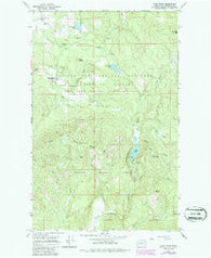 Cliff Ridge Washington Historical topographic map, 1:24000 scale, 7.5 X 7.5 Minute, Year 1964