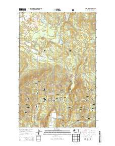 Cliff Ridge Washington Current topographic map, 1:24000 scale, 7.5 X 7.5 Minute, Year 2014