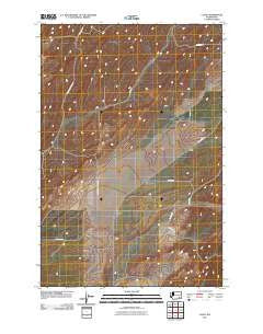 Clyde Washington Historical topographic map, 1:24000 scale, 7.5 X 7.5 Minute, Year 2011