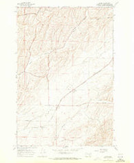 Clyde Washington Historical topographic map, 1:24000 scale, 7.5 X 7.5 Minute, Year 1967