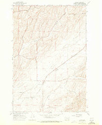 Clyde Washington Historical topographic map, 1:24000 scale, 7.5 X 7.5 Minute, Year 1967