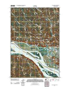 Coal Creek Washington Historical topographic map, 1:24000 scale, 7.5 X 7.5 Minute, Year 2011