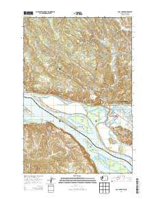 Coal Creek Washington Current topographic map, 1:24000 scale, 7.5 X 7.5 Minute, Year 2014