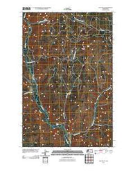 Cody Butte Washington Historical topographic map, 1:24000 scale, 7.5 X 7.5 Minute, Year 2011