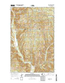 Cody Butte Washington Current topographic map, 1:24000 scale, 7.5 X 7.5 Minute, Year 2014