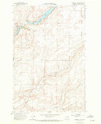 Coffeepot Lake Washington Historical topographic map, 1:24000 scale, 7.5 X 7.5 Minute, Year 1968