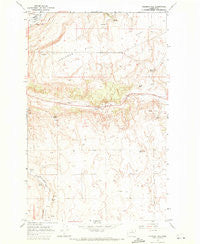 Coleman Hill Washington Historical topographic map, 1:24000 scale, 7.5 X 7.5 Minute, Year 1968