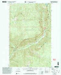 Coleman Peak Washington Historical topographic map, 1:24000 scale, 7.5 X 7.5 Minute, Year 2001