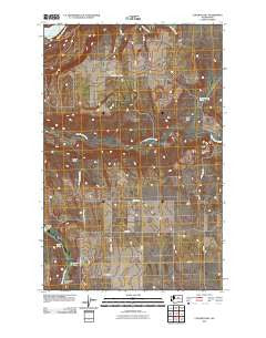 Coleman Hill Washington Historical topographic map, 1:24000 scale, 7.5 X 7.5 Minute, Year 2011