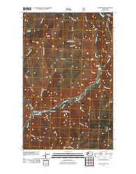 Coleman Peak Washington Historical topographic map, 1:24000 scale, 7.5 X 7.5 Minute, Year 2011