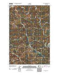 Colfax South Washington Historical topographic map, 1:24000 scale, 7.5 X 7.5 Minute, Year 2011