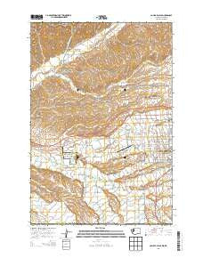 College Place Washington Current topographic map, 1:24000 scale, 7.5 X 7.5 Minute, Year 2013