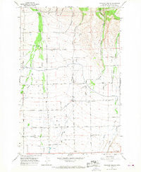Colockum Pass SW Washington Historical topographic map, 1:24000 scale, 7.5 X 7.5 Minute, Year 1966