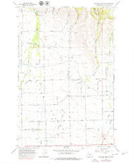 Colockum Pass SW Washington Historical topographic map, 1:24000 scale, 7.5 X 7.5 Minute, Year 1966