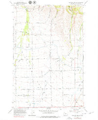 Colockum Pass SW Washington Historical topographic map, 1:24000 scale, 7.5 X 7.5 Minute, Year 1966