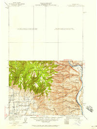 Colockum Pass Washington Historical topographic map, 1:125000 scale, 30 X 30 Minute, Year 1920