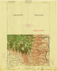 Colockum Pass Washington Historical topographic map, 1:125000 scale, 30 X 30 Minute, Year 1922