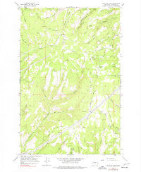 Colockum Pass Washington Historical topographic map, 1:24000 scale, 7.5 X 7.5 Minute, Year 1966
