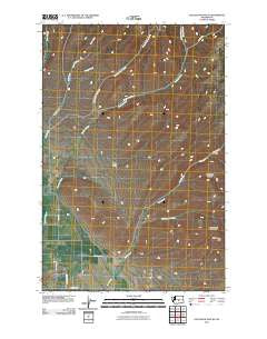 Colockum Pass SE Washington Historical topographic map, 1:24000 scale, 7.5 X 7.5 Minute, Year 2011