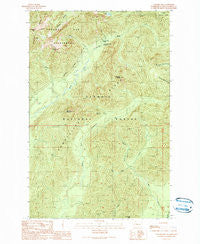 Colonel Bob Washington Historical topographic map, 1:24000 scale, 7.5 X 7.5 Minute, Year 1990