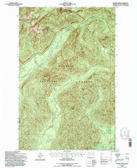 Colonel Bob Washington Historical topographic map, 1:24000 scale, 7.5 X 7.5 Minute, Year 1995