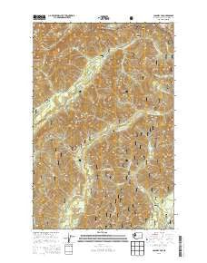 Colonel Bob Washington Current topographic map, 1:24000 scale, 7.5 X 7.5 Minute, Year 2014