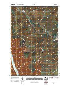 Colton Washington Historical topographic map, 1:24000 scale, 7.5 X 7.5 Minute, Year 2011