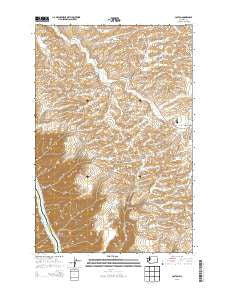 Colton Washington Current topographic map, 1:24000 scale, 7.5 X 7.5 Minute, Year 2013