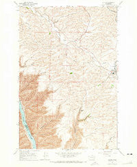 Colton Washington Historical topographic map, 1:24000 scale, 7.5 X 7.5 Minute, Year 1964
