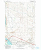 Columbia Point Washington Historical topographic map, 1:24000 scale, 7.5 X 7.5 Minute, Year 1992