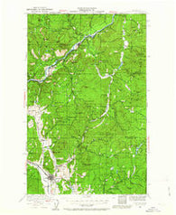 Colville Washington Historical topographic map, 1:125000 scale, 30 X 30 Minute, Year 1929