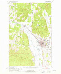 Colville Washington Historical topographic map, 1:24000 scale, 7.5 X 7.5 Minute, Year 1952