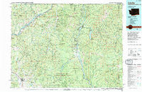 Colville Washington Historical topographic map, 1:100000 scale, 30 X 60 Minute, Year 1984