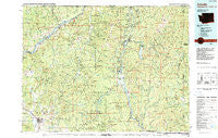 Colville Washington Historical topographic map, 1:100000 scale, 30 X 60 Minute, Year 1984