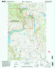 Conconully East Washington Historical topographic map, 1:24000 scale, 7.5 X 7.5 Minute, Year 2001