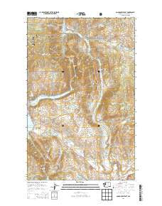 Conconully East Washington Current topographic map, 1:24000 scale, 7.5 X 7.5 Minute, Year 2014