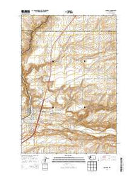 Connell Washington Current topographic map, 1:24000 scale, 7.5 X 7.5 Minute, Year 2014