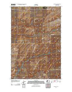 Connell SE Washington Historical topographic map, 1:24000 scale, 7.5 X 7.5 Minute, Year 2011